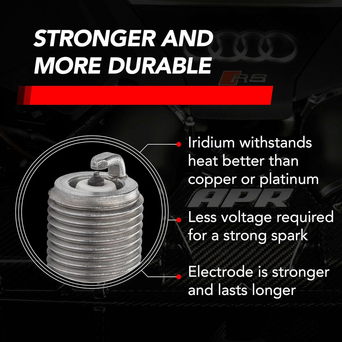 2013-2027 Audi and VW models Spark Plugs Iridium Pro 14x26.5x16mm Heat Range 9 Z1003100
