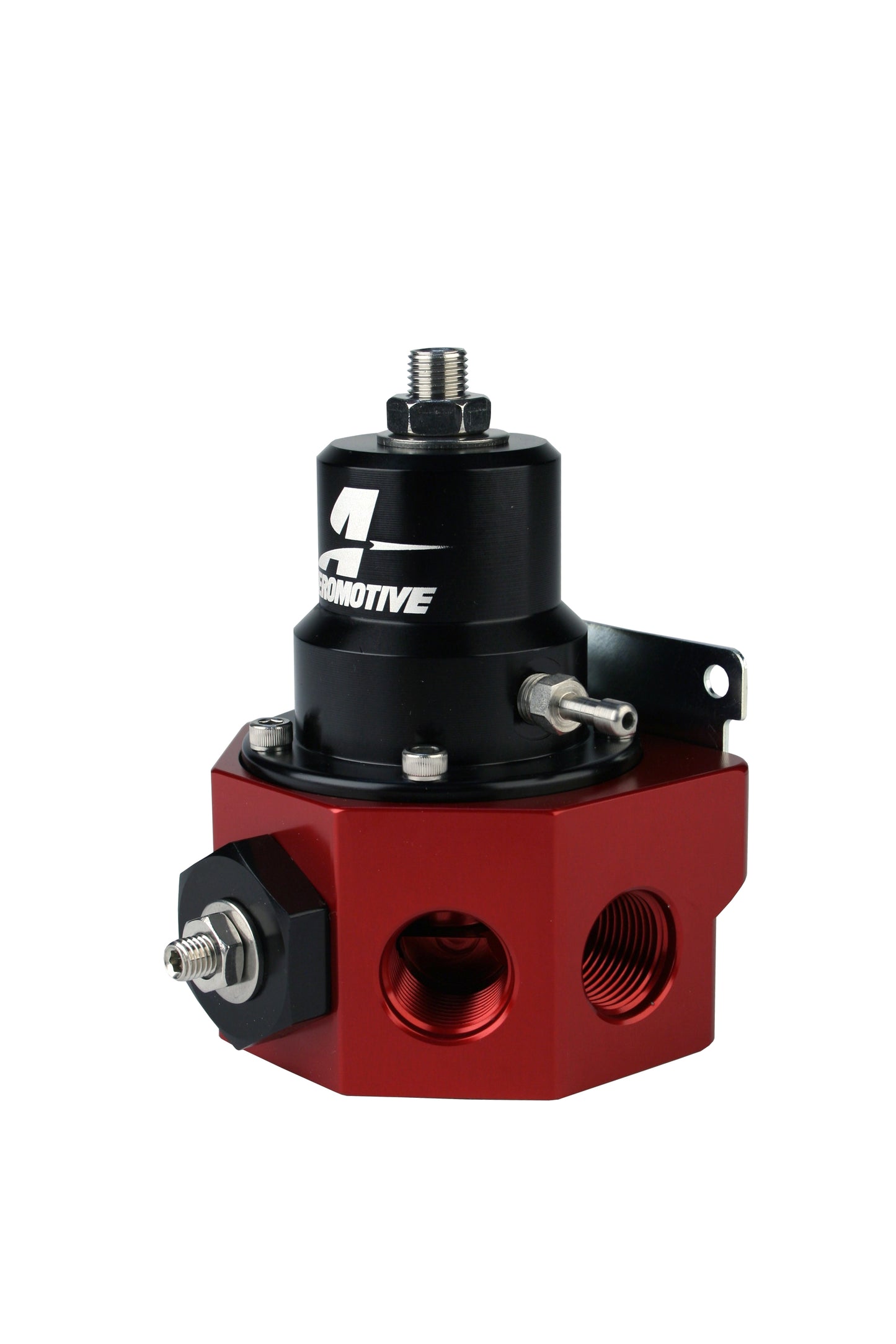 Fuel Pressure Regulator Adjustable Fuel Pressure Universal Fit Aeromotive 13209-BGPL