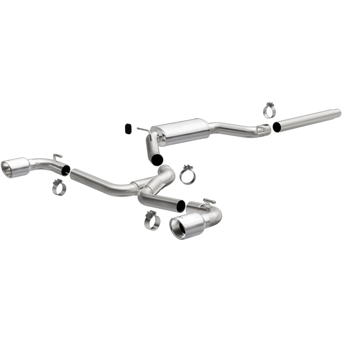 Exhaust System Kit for Touring Series Cat-Back Performance Exhaust System MagnaFlow 19435