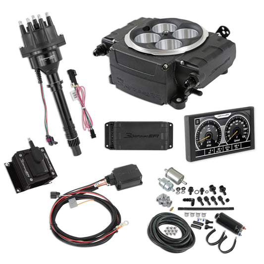 1958 Chevrolet Biscayne Sniper 2 EFI Bundle with HyperSpark Ignition System 550-511-5PK-SBC
