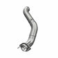 Fits 2011-14 Ford F-450 Super Duty 4" Turbo Down Pipe; AL-EO # D-763-1-FALCA459 - Tailpipe Car Part People