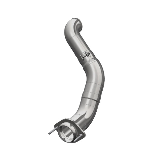 Fits 2011-14 Ford F-450 Super Duty 4" Turbo Down Pipe; AL-EO # D-763-1-FALCA459 - Tailpipe Car Part People