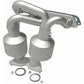 Catalytic Converter with Integrated Exhaust Manifold for HM Grade Federal / EPA Compliant Direct-Fit Manifold Catalytic