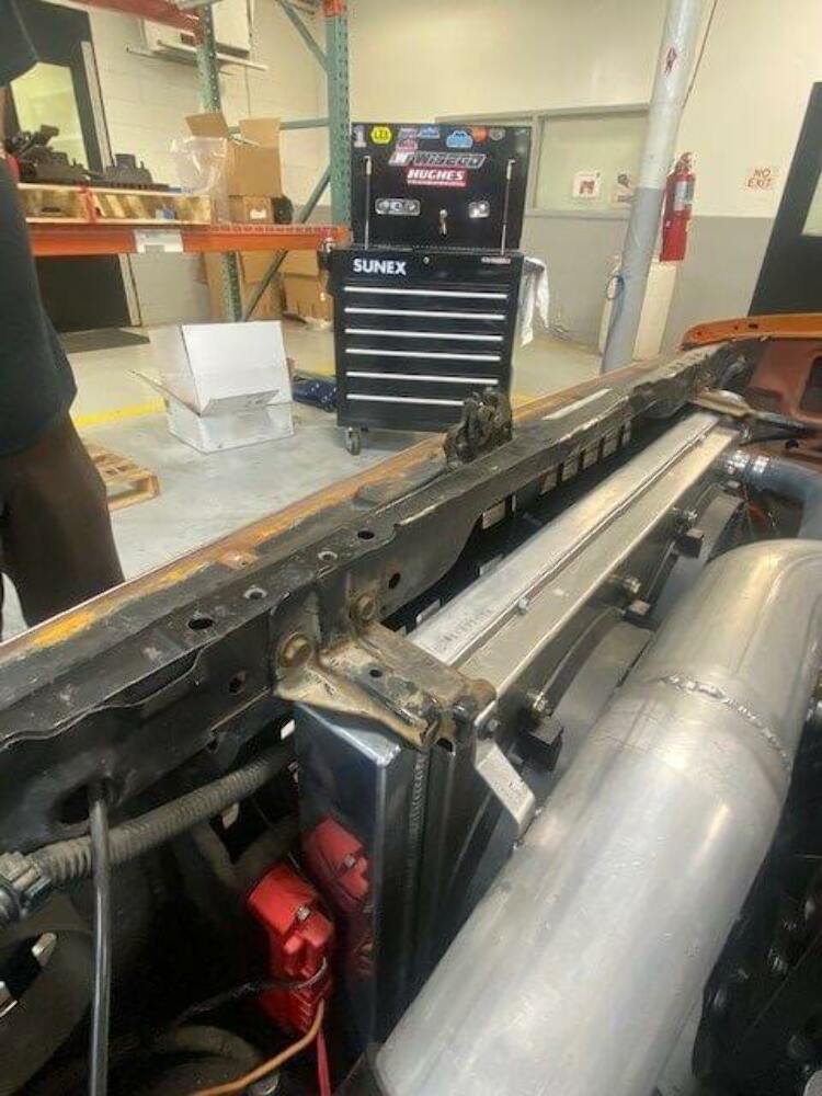 Frostbite Aluminum Radiator, w/ GM LS Swap- 3 Row - FB304