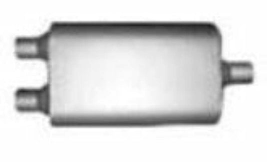 Jones Exhaust FB4553 Full Boar Muffler 2.25 Inlet, 3 Outlet - Performance Mufflers Car Part People