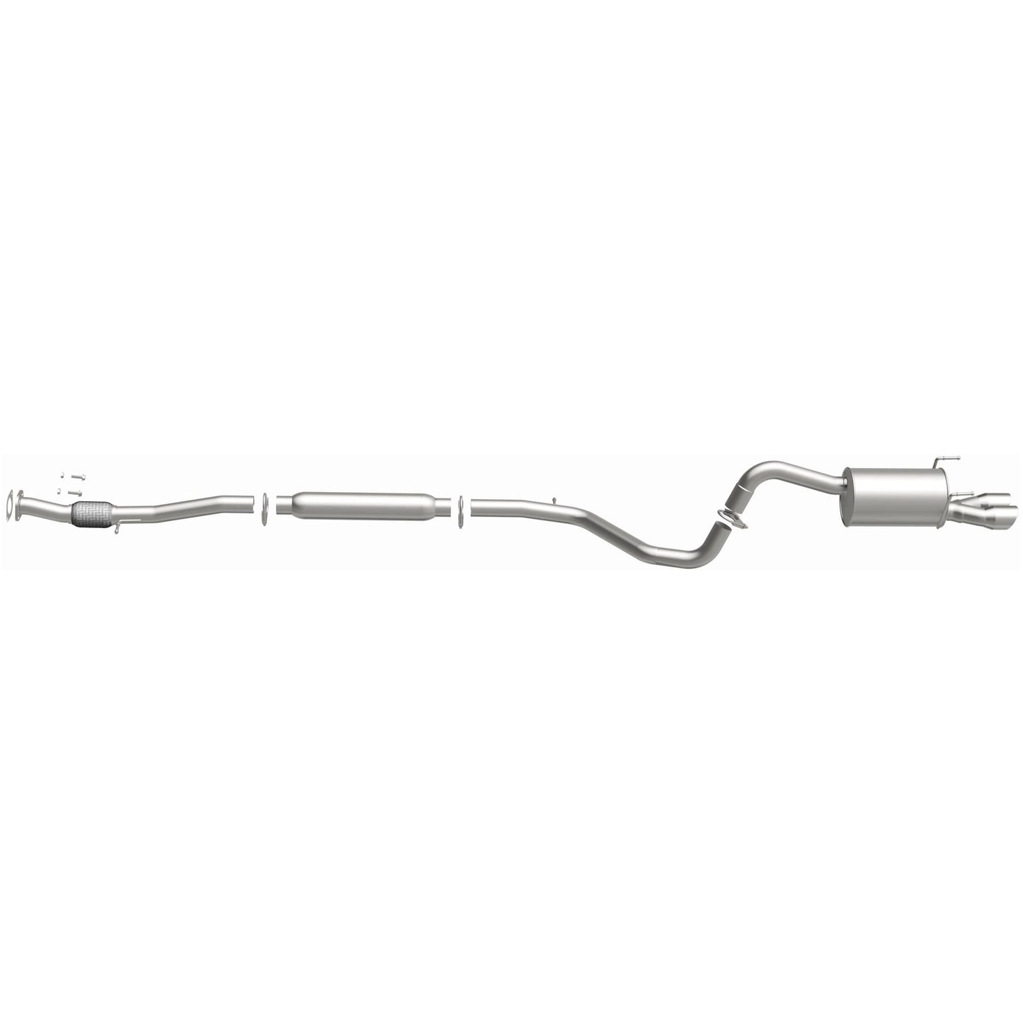 2012-2019 Fiat 500 Direct-Fit Replacement Exhaust System 106-0860