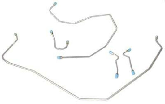 Fits 1956 - 1957 Chevrolet Full Size  Front Brake Line Set FBL006