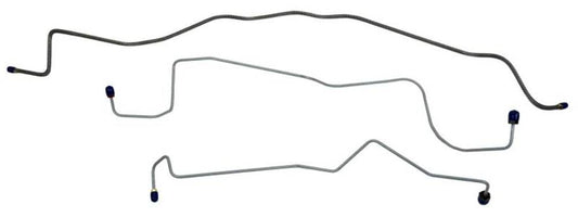 1990-1997 Ford F-250 Front Brake Line Kit Steel FBL618