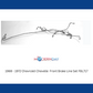 Fits 1969 - 1972 Chevrolet Chevelle  Front Brake Line Set FBL717