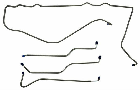 Fits 1974 Chevrolet Corvette Front Brake Line Set FBL916