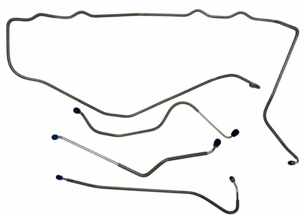 Fits 1975 and 1976-1982 Chevrolet Corvette Front Brake Line Set FBL917