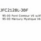 Direct Flex; Fits: 1995-2000 Ford Contour, 1995-2000 Mercury Mystique-FC1