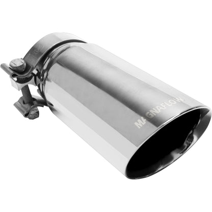 Exhaust Tail Pipe Tip for 3.5in. Round Polished Exhaust Tip MagnaFlow 35210