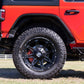 Rough Country Caliper Covers - Rear - Red - Non-Sport - Jeep Wrangler JL (21-24)/Wrangler Unlimited (18-25) - 711422