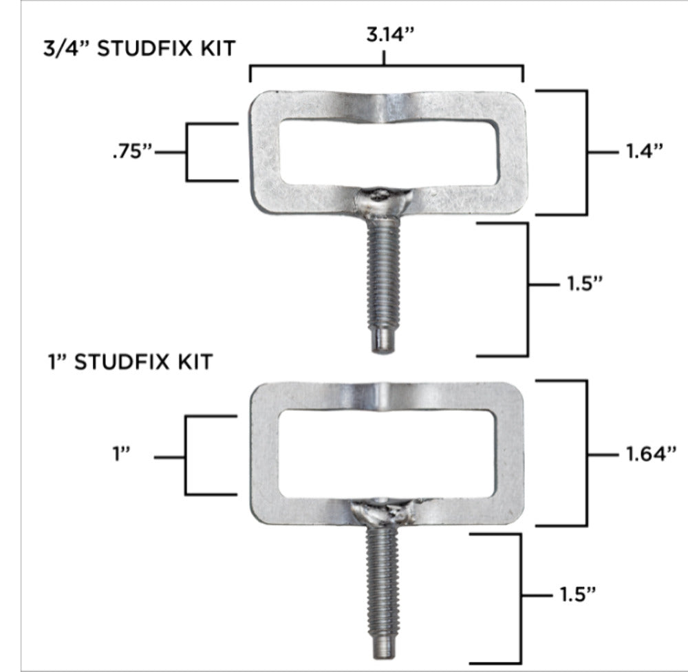 Ford Truck Exhaust Manifold Repair Kit Hush Stud Fix 8001