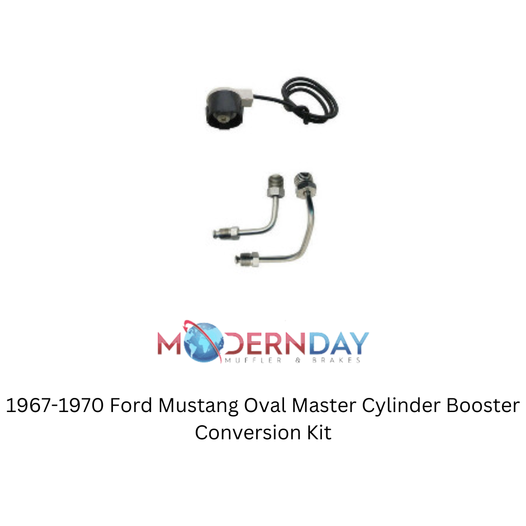 Fits 1967-1970 Ford Mustan Oval Master Cylinder Booster Conversion Kit FD-403 - Master Cylinders and Parts Car Part People