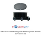 Fits 1967-1970 Ford Mustan Oval Master Cylinder Booster Conversion Kit FD-403 - Master Cylinders and Parts Car Part People