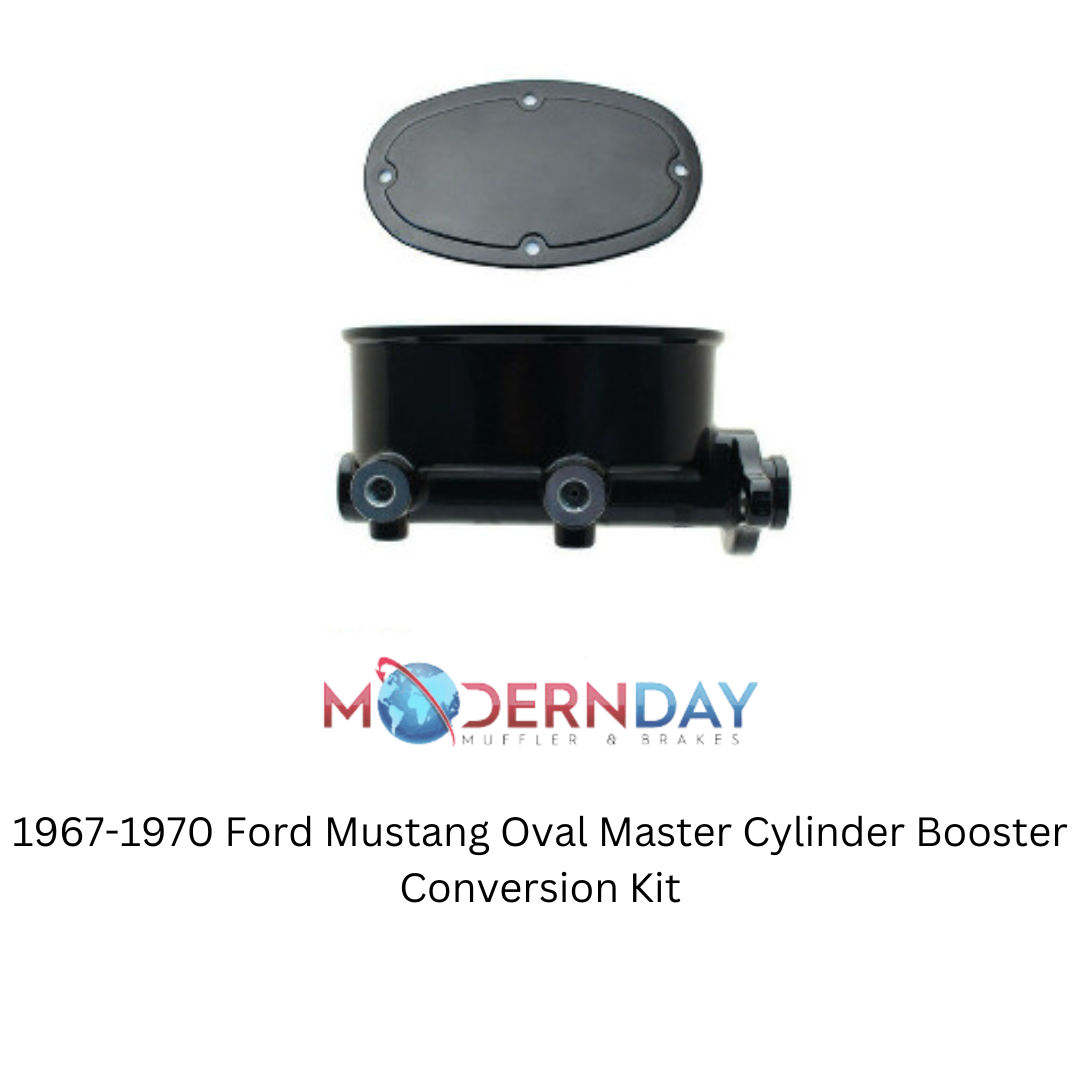 Fits 1967-1970 Ford Mustan Oval Master Cylinder Booster Conversion Kit FD-403 - Master Cylinders and Parts Car Part People