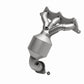 Catalytic Converter with Integrated Exhaust Manifold for HM Grade Federal / EPA Compliant Direct-Fit Manifold Catalytic