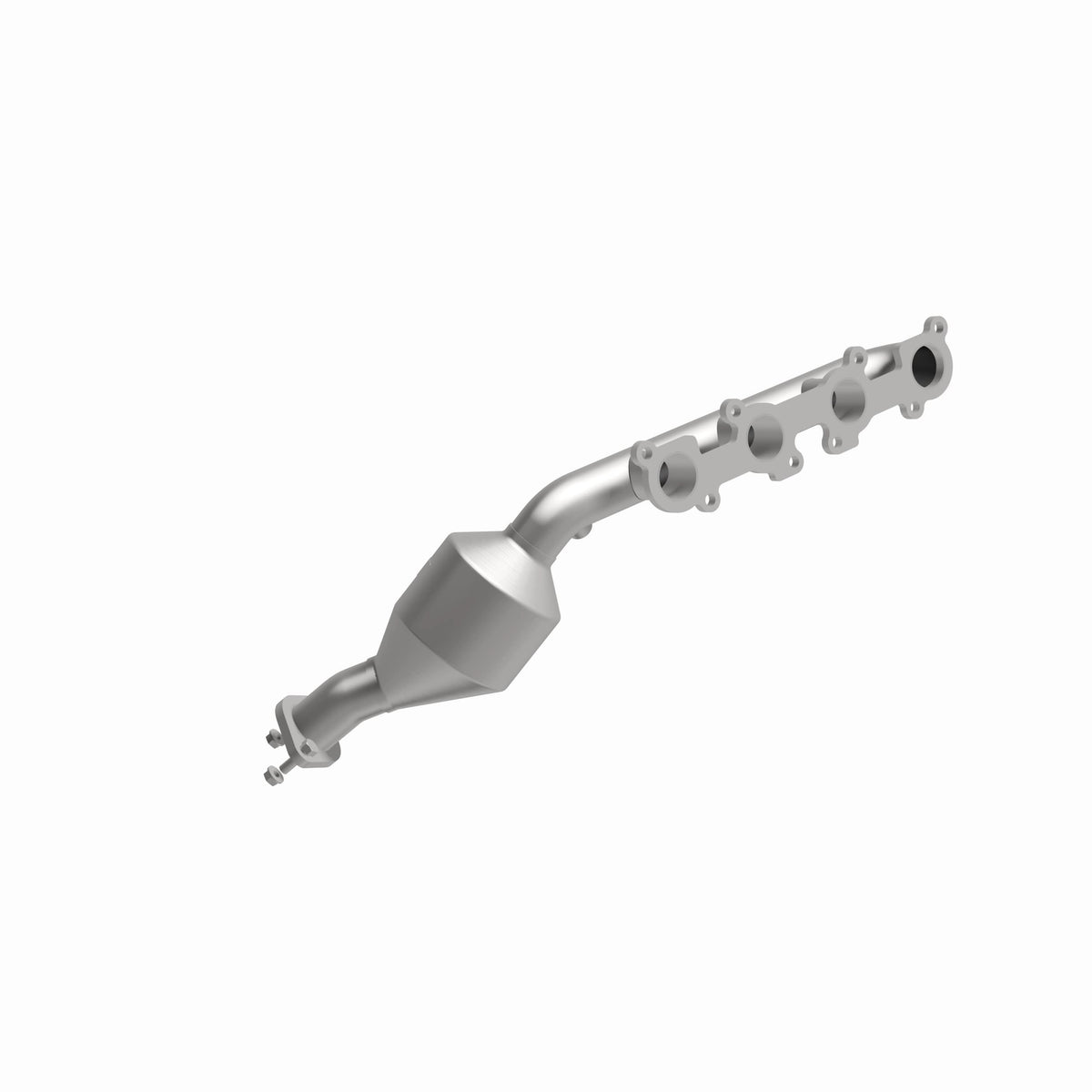 Catalytic Converter with Integrated Exhaust Manifold for HM Grade Federal / EPA Compliant Direct-Fit Manifold Catalytic