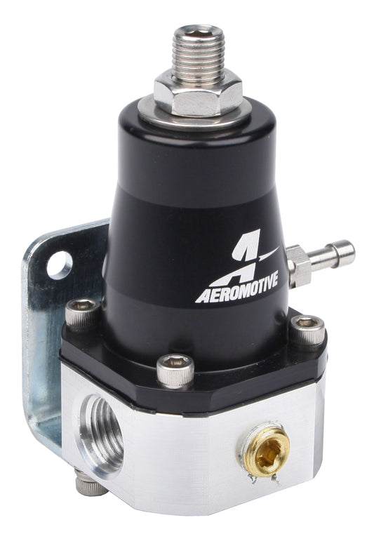 Fuel Pressure Regulator Adjustable Fuel Pressure Universal Fit Aeromotive 13129-BGPL