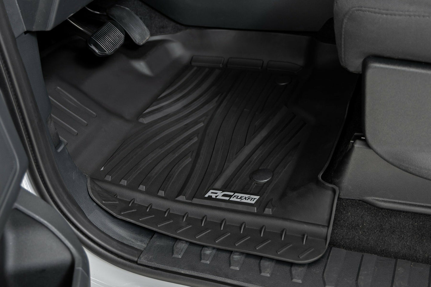 Fits Ford F-150(15-24)/Raptor(17-24) Flex-Fit Floor Mats FR & RR FF-51512