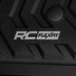 Fits Ford F-250/F-350 SD (17-24) Flex-Fit Floor Mats; Front and Rear; FF-51712