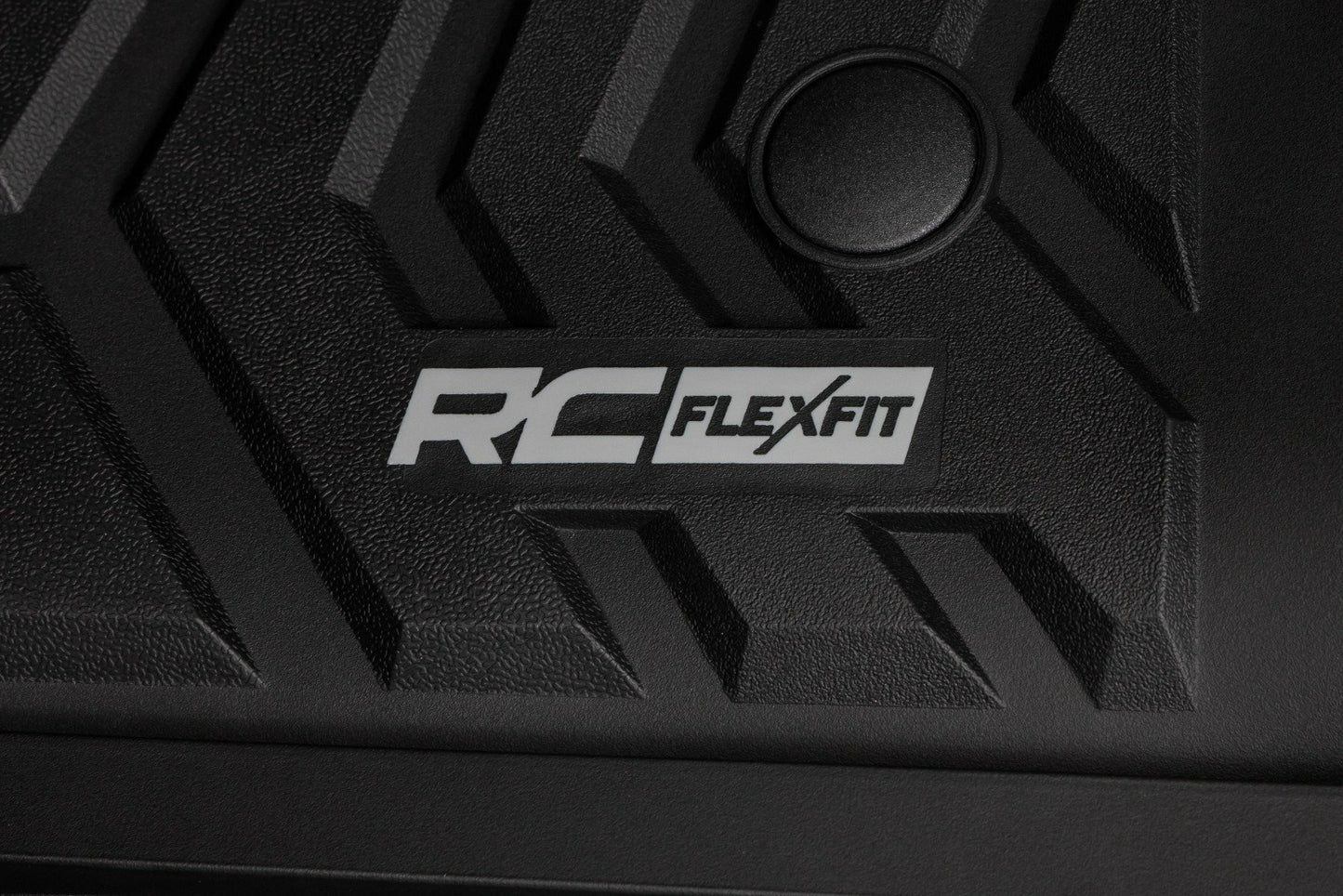 Fits Ford F-250/F-350 SD (17-24) Flex-Fit Floor Mats; Front and Rear; FF-51712