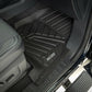 Fits Ford F-250/F-350 SD (17-24) Flex-Fit Floor Mats; Front and Rear; FF-51712