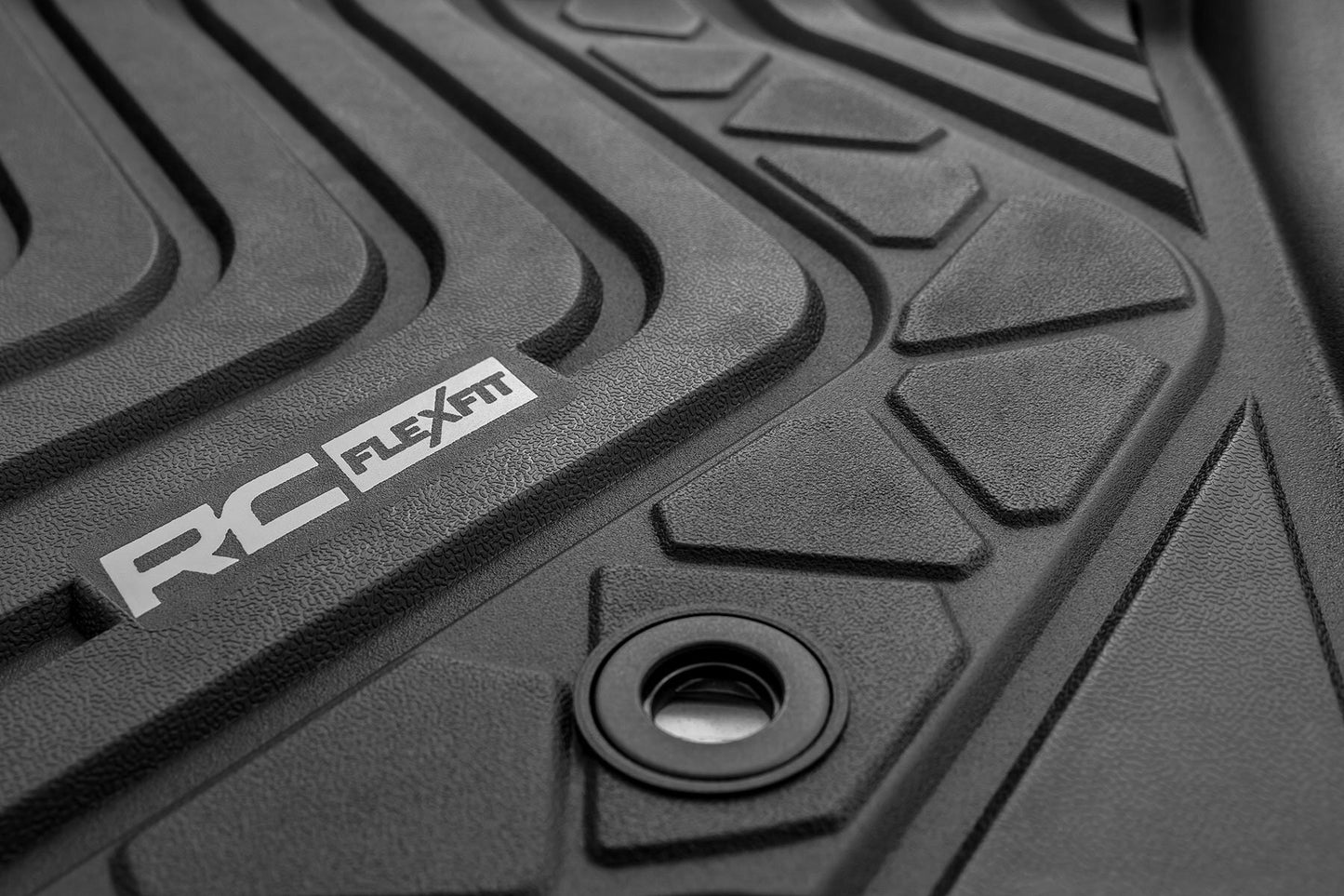 Fits Toyota Tacoma 2&4WD (2016-2023) Flex-Fit Floor Mats Front and Rear FF-71216