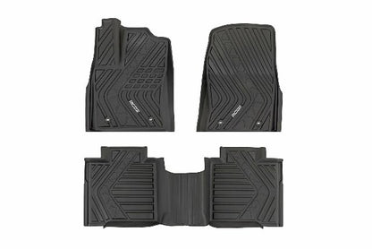 Fits Toyota Tundra (2022-2024) Flex-Fit Floor Mats FR & RR CrewMax FF-71780