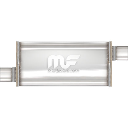 Exhaust Muffler for 5 X 8in. Oval Straight-Through Performance Exhaust Muffler MagnaFlow 14260