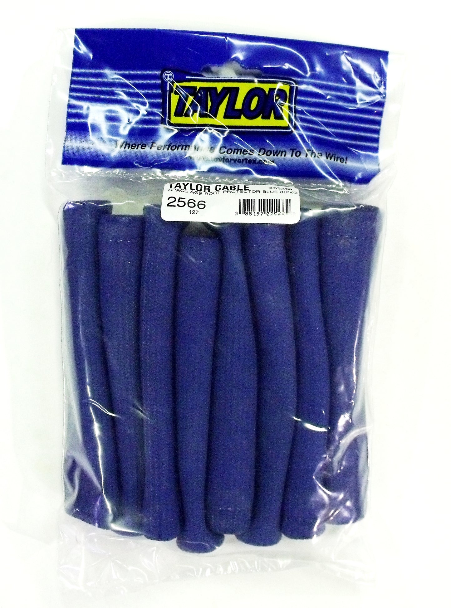 Spark Plug Boot Heat Sleeve Universal 6 IN Blue 2566