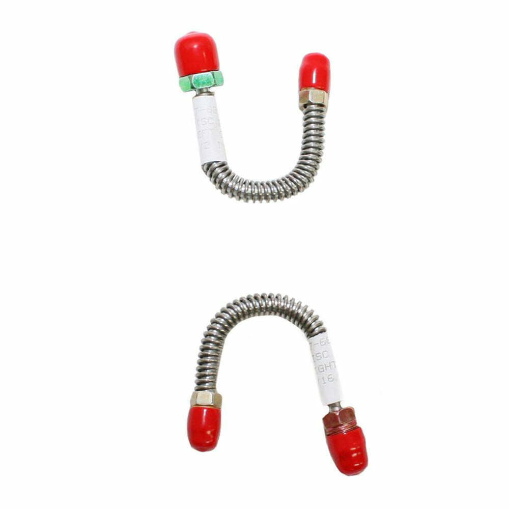 Fits 67-68 Camaro, 3/8 Inlet Ports Pair; Stainless-FFC6703SS