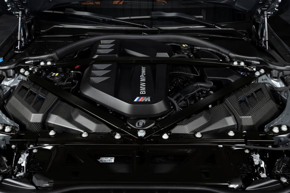 Dinan Matte Carbon Fiber Cold Air Intake for 2021-2025 BMW M2/M3/M4 D760-0063-B