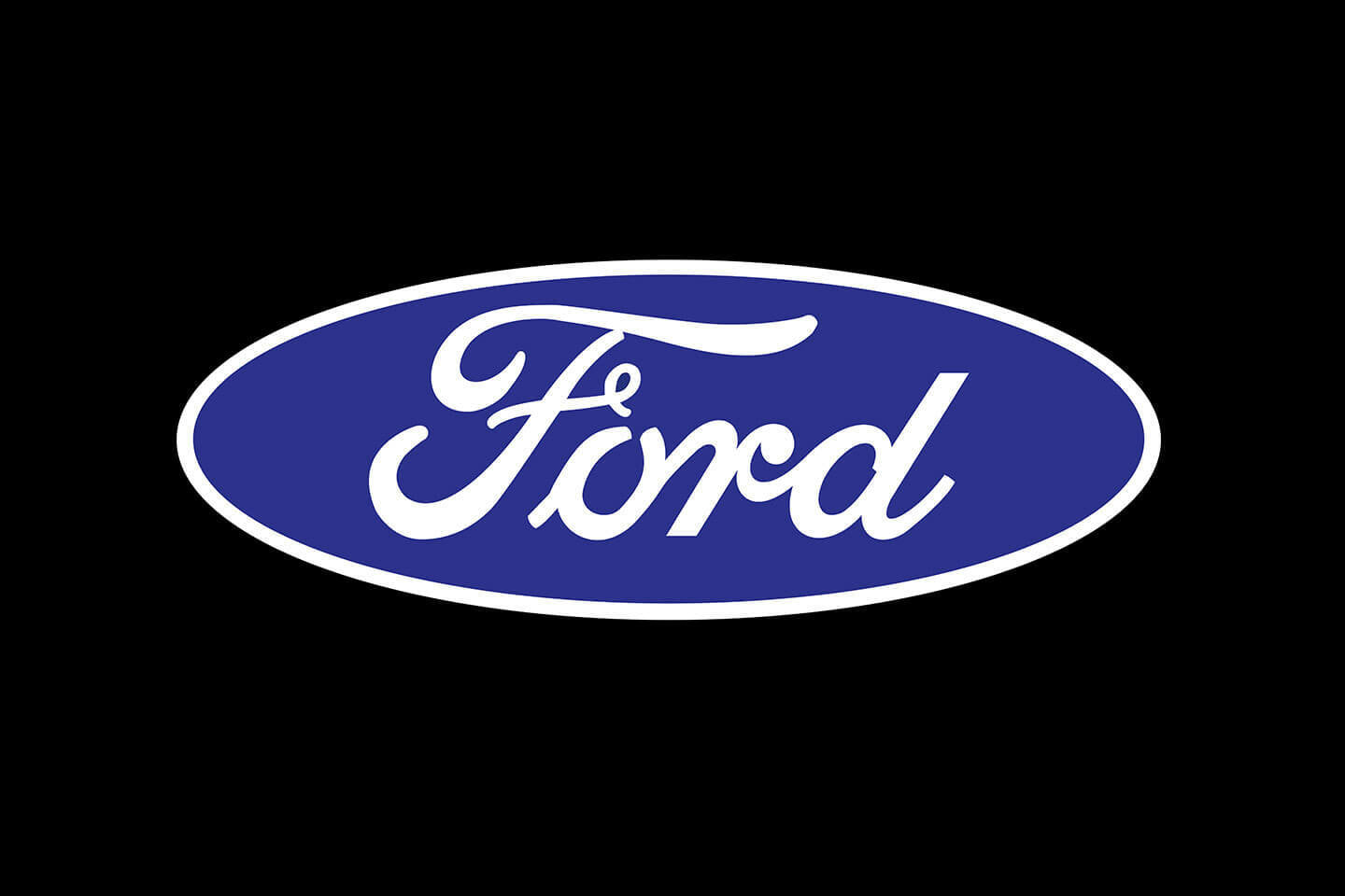 Original Fender Gripper Fender Cover  Ford Blue Oval Logo - FG2101