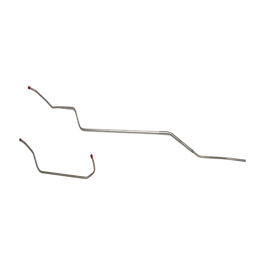 1967-68 Pontiac Firebird Fuel Line 3/8 Inch Tank to Pump Fuel Lines - FGL6712SS - Pre-Bent Fuel Lines Car Part People