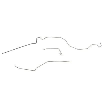 Fuel Return Lines for 79-81 Pontiac Firebird 1/4 Inch 3 Piece FGL7905OM