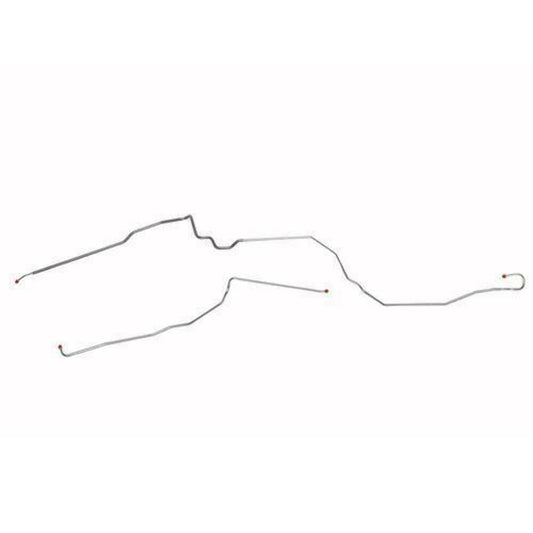 1977-79 Pontiac Firebird Fuel Line 2 Piece 3/8 Tank to Pump Fuel Lines FGL7906SS - Pre-Bent Fuel Lines Car Part People