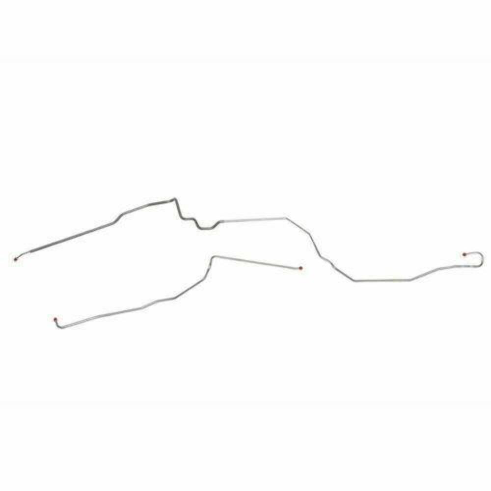 Tank to Pump Fuel Line for 80-81 Chevrolet Camaro 3/8 in 2 Piece FGL8001SS - Pre-Bent Fuel Lines Car Part People