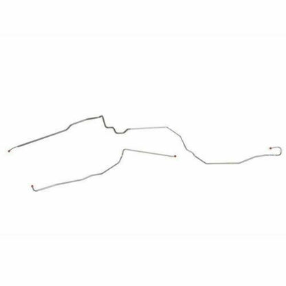 Tank to Pump Fuel Line for 80-81 Chevrolet Camaro 3/8 in 2 Piece FGL8001SS - Pre-Bent Fuel Lines Car Part People