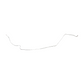 1982-92 Chevrolet Camaro Fuel Line 1/4 Inch Fuel Return Line Steel - FGL8222OM