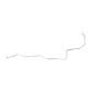 1967 Chevrolet Camaro Intermediate Brake Line Steel - FIN6701OM