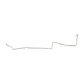 1971-73 Chevrolet Camaro Intermediate Brake Line Power Disc Brakes - FIN7101SS