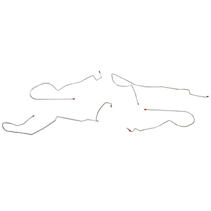 98-02 Chevy Camaro Intermediate Brake Line Kit w/Traction Control FIN9804OM - Intermediate Lines Car Part People