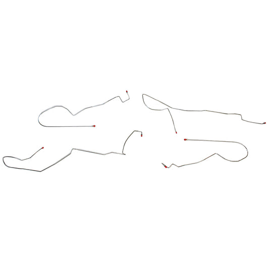 98-02 Chevy Camaro Intermediate Brake Line Kit w/Traction Control FIN9804OM - Intermediate Lines Car Part People