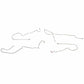 98-02 Chevy Camaro Intermediate Brake Line Kit Traction Control Stainless Steel FIN9804SS