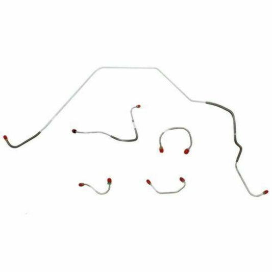 1967-68 Chevrolet Camaro Front Brake Line Kit Manual Disc Brakes - FKT6705OM - Front Lines Car Part People