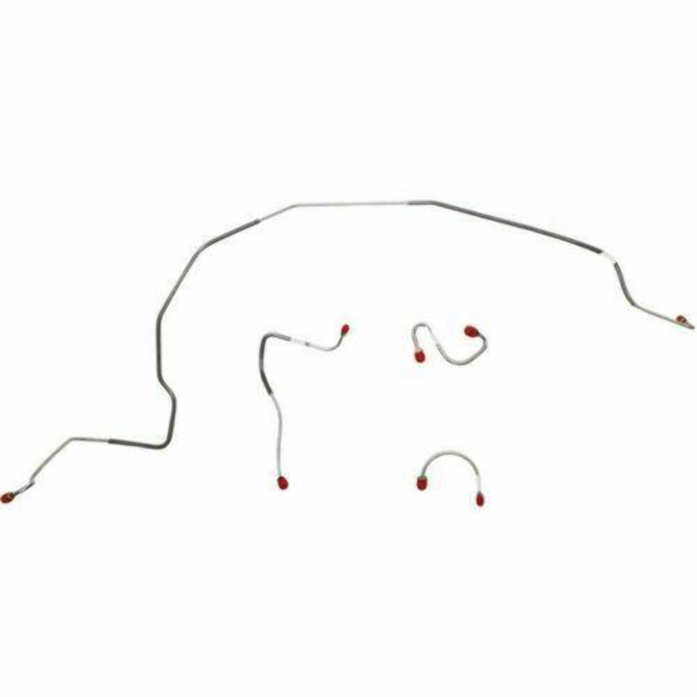1967-68 Pontiac Firebird Front Brake Line Kit Standard Brakes - FKT6706SS