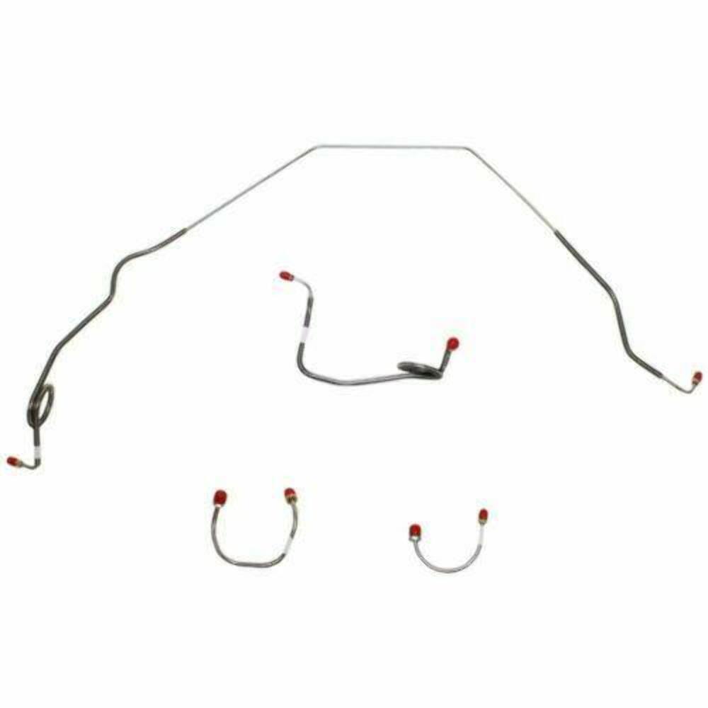 1969 Chevrolet Camaro Front Brake Line Kit Standard Drum Brakes - FKT6901SS - Front Lines Car Part People